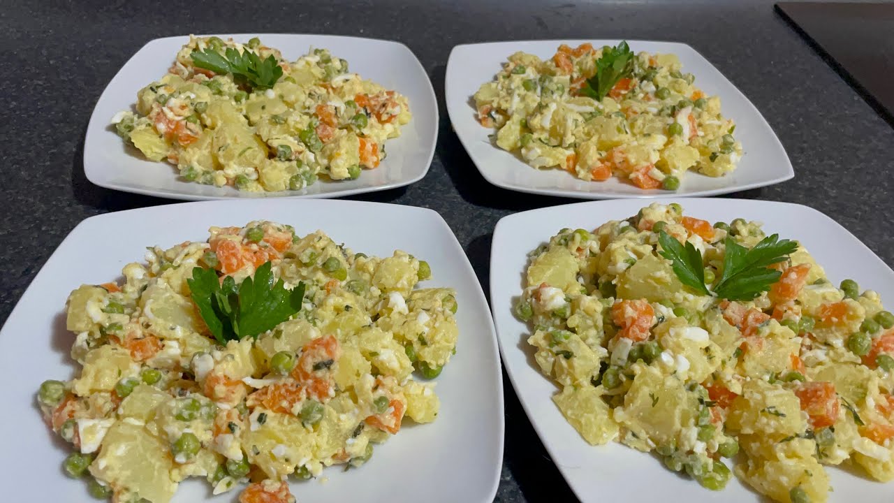 Ensalada de patatas saludable / receta fácil y rápida perfecta para primavera verano 👌.