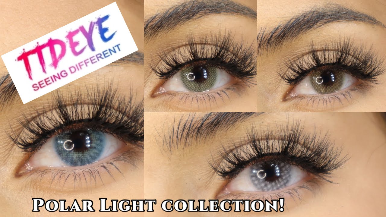 The Most Natural lenses From TTDEYE! Polar Lights Collection! Super affordable lenses!!!