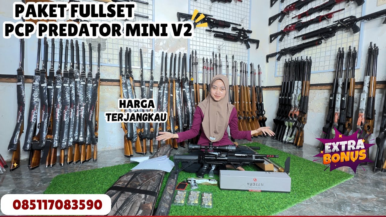 🔥 &ldquo;BANTING HARGA!!! PAKET FULLSET PCP PREDATOR MINI OD 38 V2 FULLSET + UJI AKURASI GILA!&rdquo;