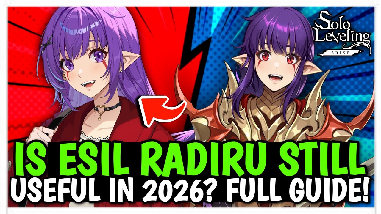 IS ESIL RADIRU STILL USEFUL IN 2026? FULL BUILD & GUIDE FOR FIRE TEAM - Solo Leveling: Arise