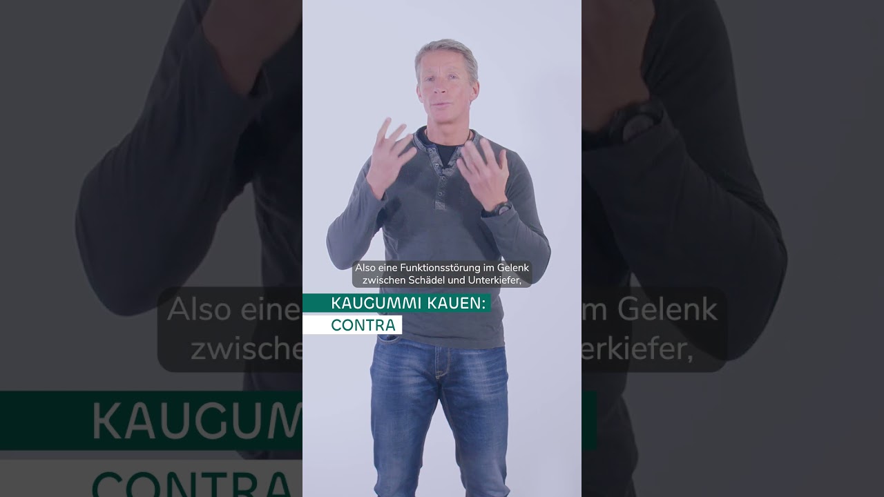 Kaugummi kauen Contra - Doc Martin #healthtv