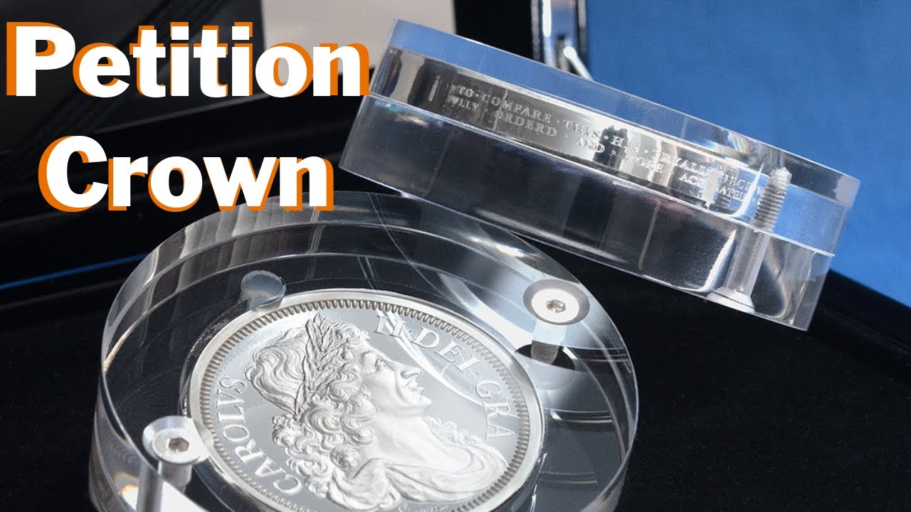 The Petition Crown - A Rare & Valuable Unique Coin: The Great Engravers