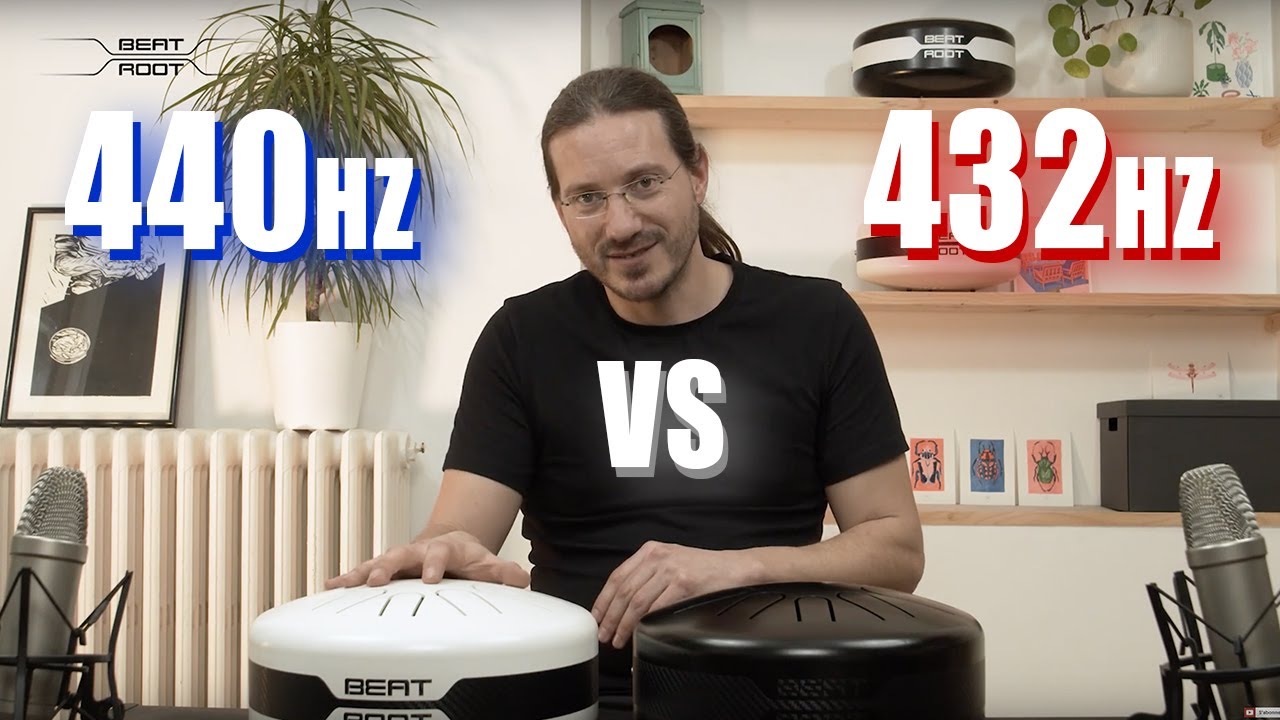What is the difference between a 440Hz tongue drum and a 432Hz tongue drum?