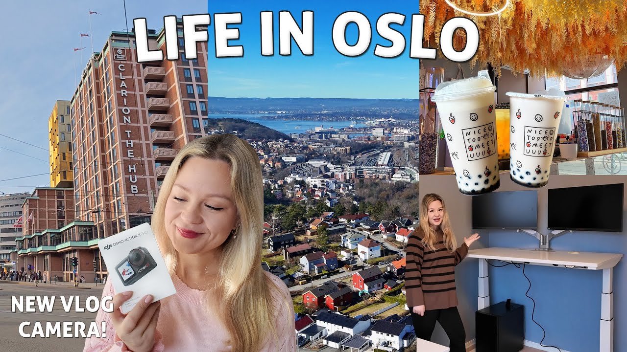 Realistic Days in My Life in Norway | 9-5 Office Job, Cafe Exploring & Mini Apartment Makeover