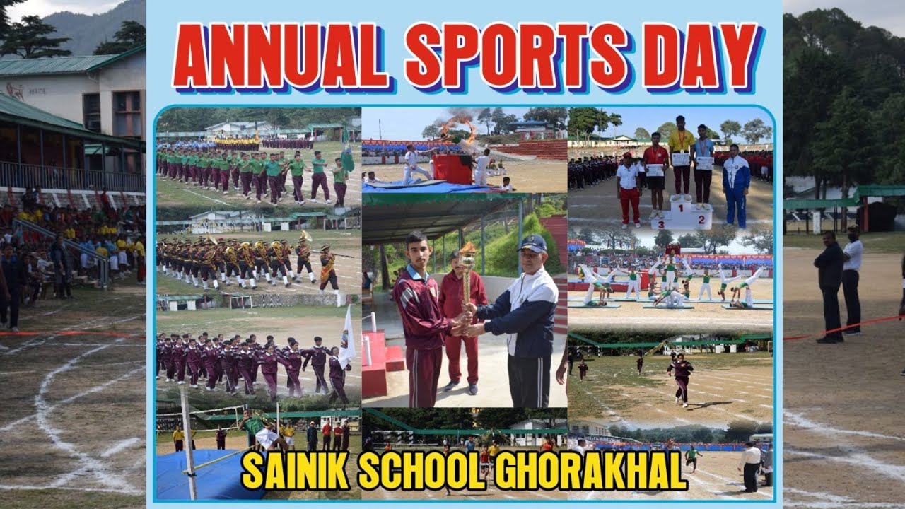🔴LIVE | ANNUAL SPORTS DAY | 08 JUNE 2024 | SAINIK SCHOOL GHORAKHAL (NAINITAL) UTTARAKHAND