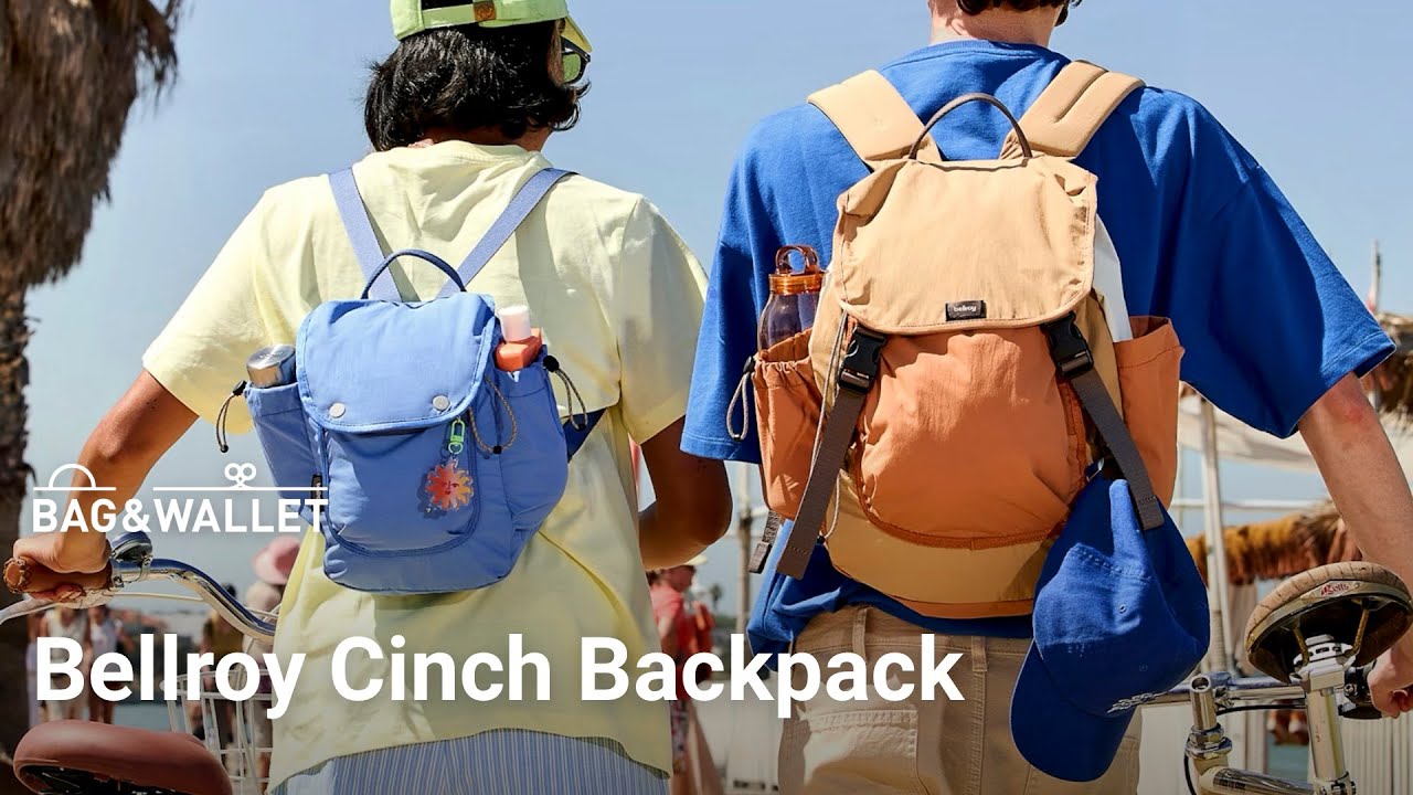 Обзор рюкзаков Bellroy Cinch Backpack и Cinch Minipack