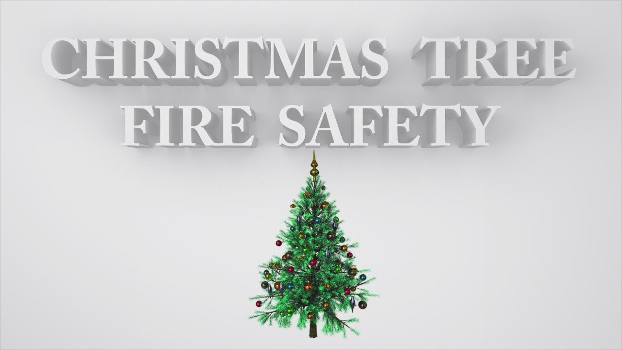 Christmas Tree Fire Safety PSA