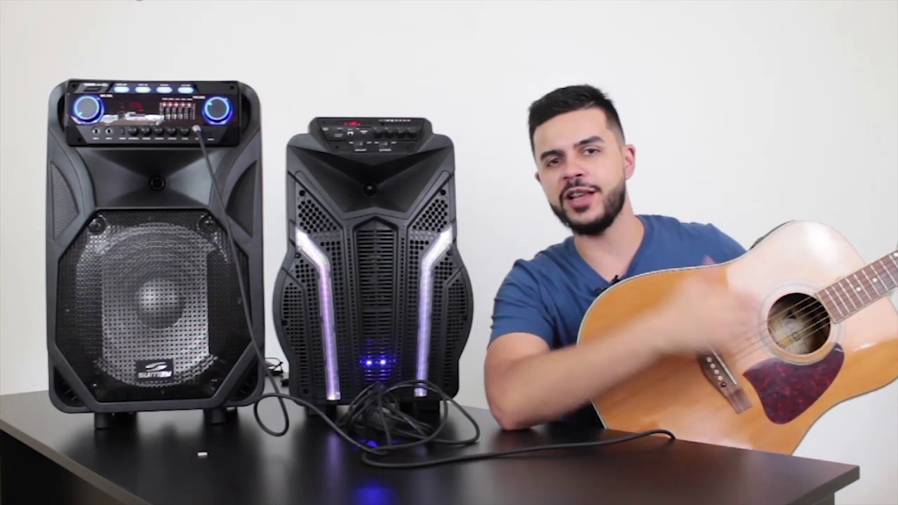 Aprenda a Ligar VIOLÃO/GUITARRA elétrica em qualquer CAIXA DE SOM AMPLIFICADA!
