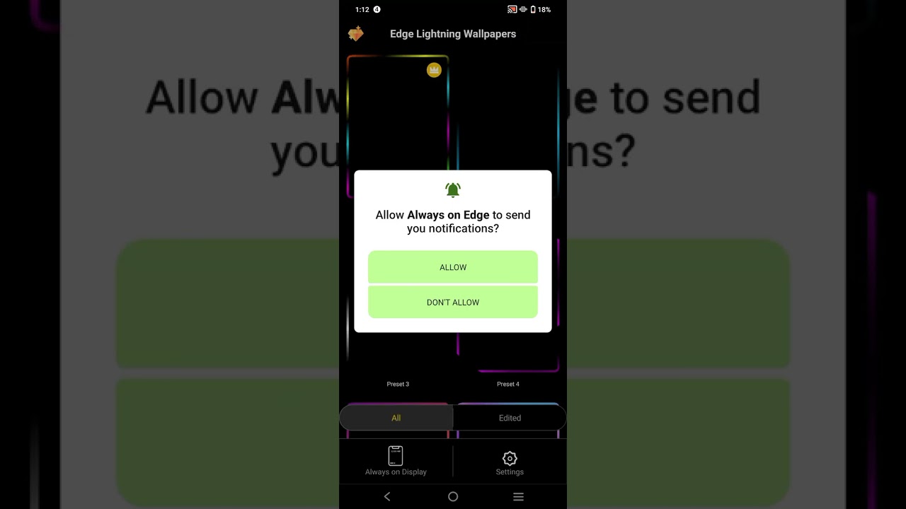 Always on Display App for Android | Music Edge Lighting App