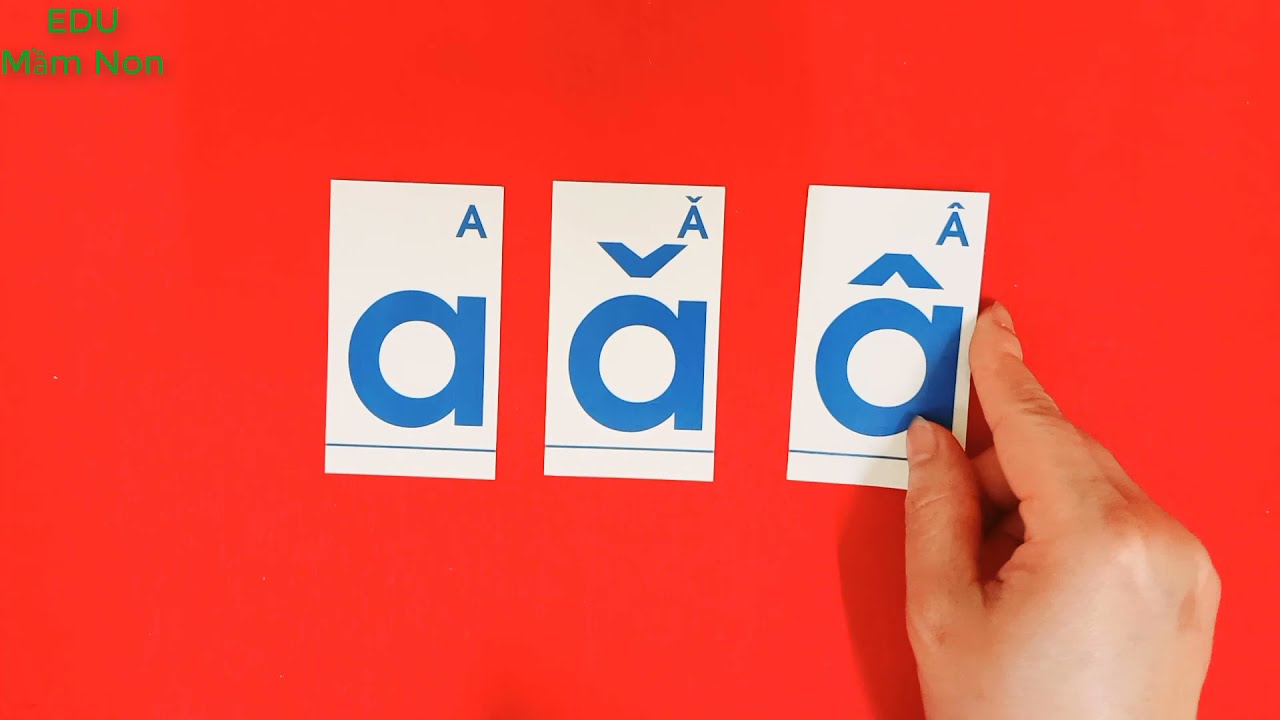 Cách học bảng chữ cái dễ thuộc nhất | Nhóm chữ cái | Learn the Vietnamese alphabet - EDU Mầm Non