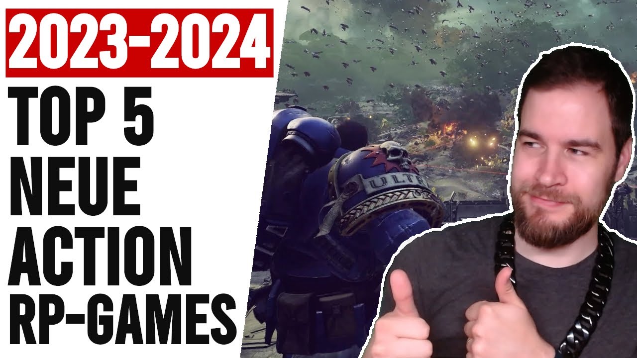 TOP 5 ACTION-ROLLENSPIELE mit RELEASE in 2023-2024 (Liste/Deutsch)