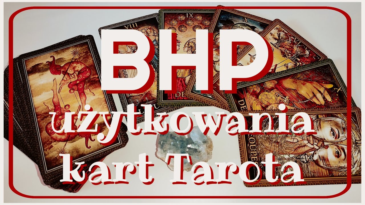 Tarot. BHP użytkowania Tarota. Czyli jak pracować z nimi bezpiecznie? Nauka Tarota ⭐🔮⭐