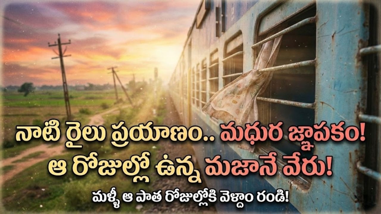 నాటి రైలు ప్రయాణ జ్ఞాపకాలు | Old Train Journey A Sweet Memory! | Mana Radio Kathalu
