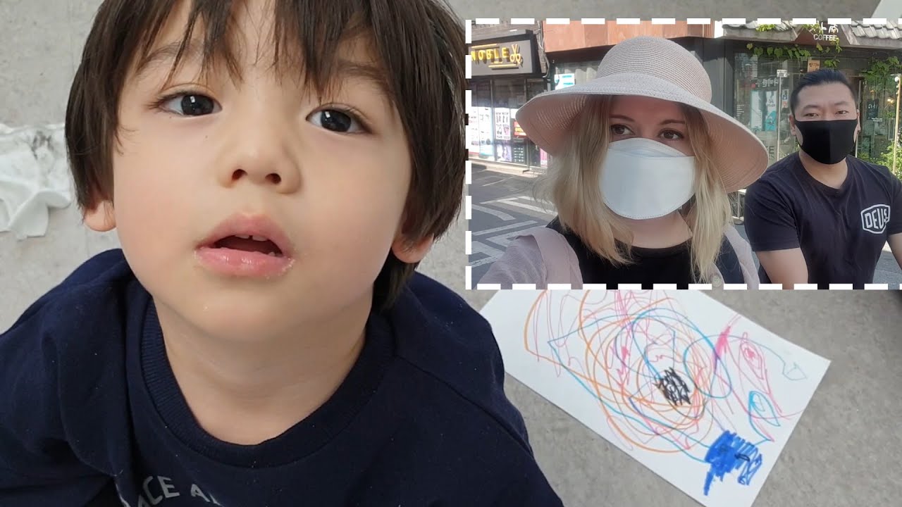 Bilingual Family in Seoul / New Office Tour / A Walk on Seoul Streets