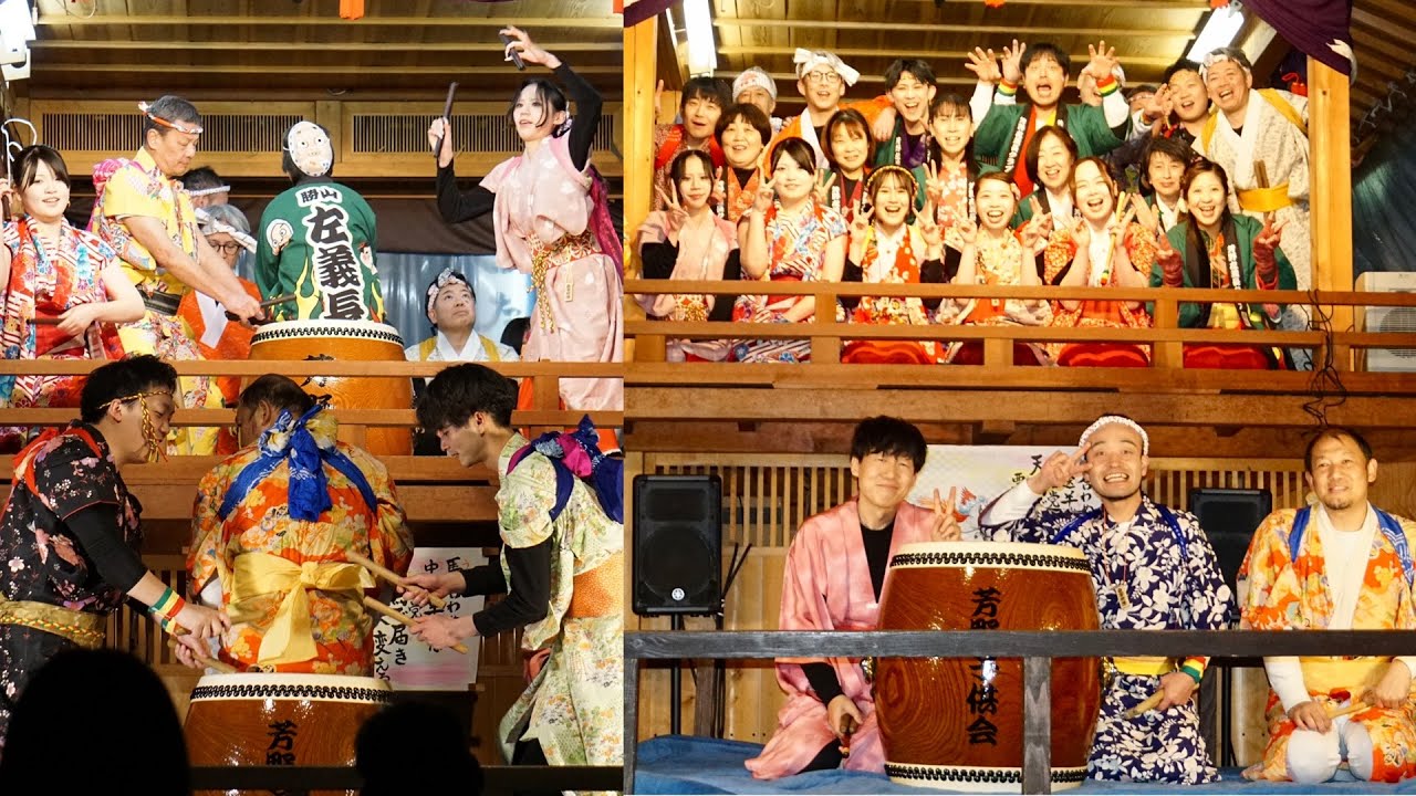 R8.2.21 芳野区 1日目夜 左義長囃子 勝山左義長まつり