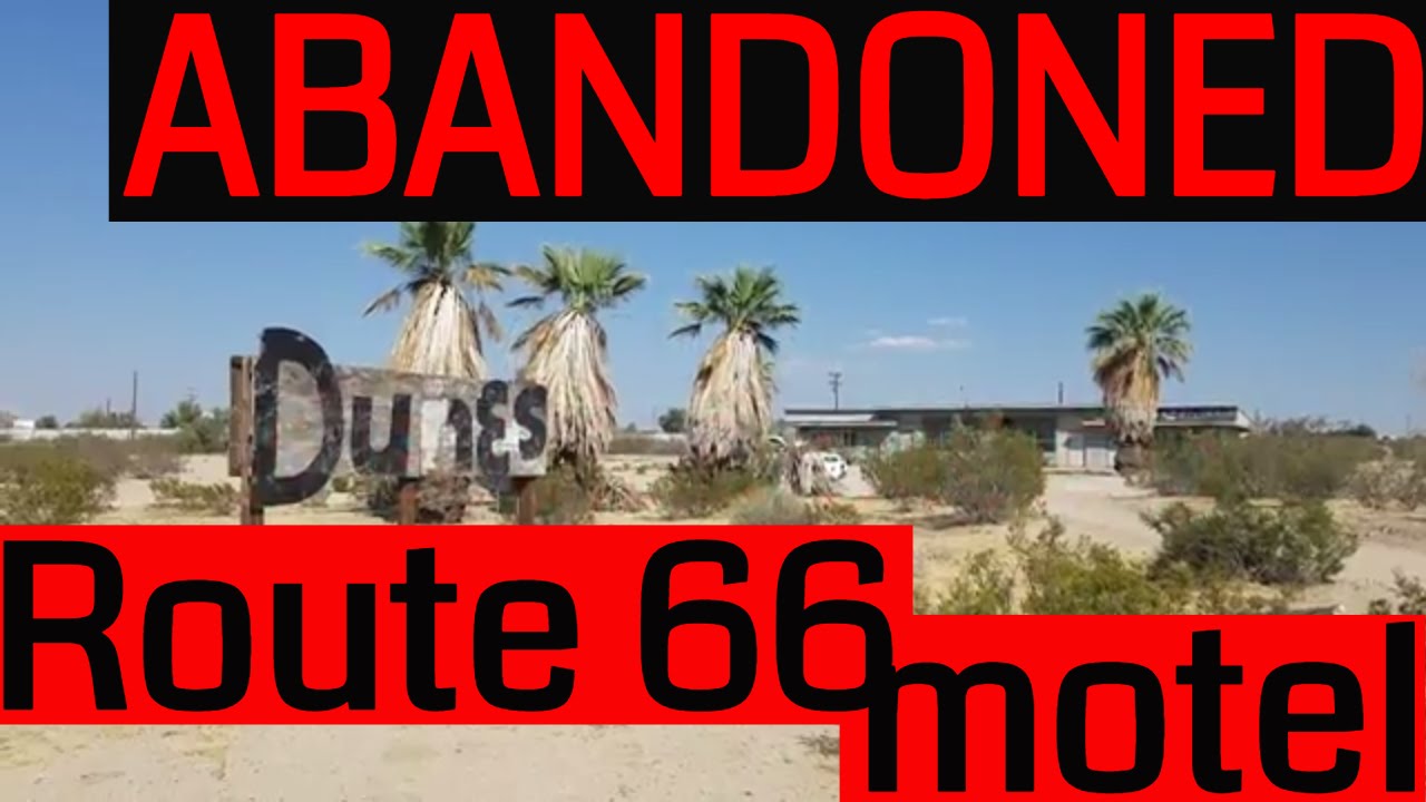 Abandoned Desert Motel on Old Route 66