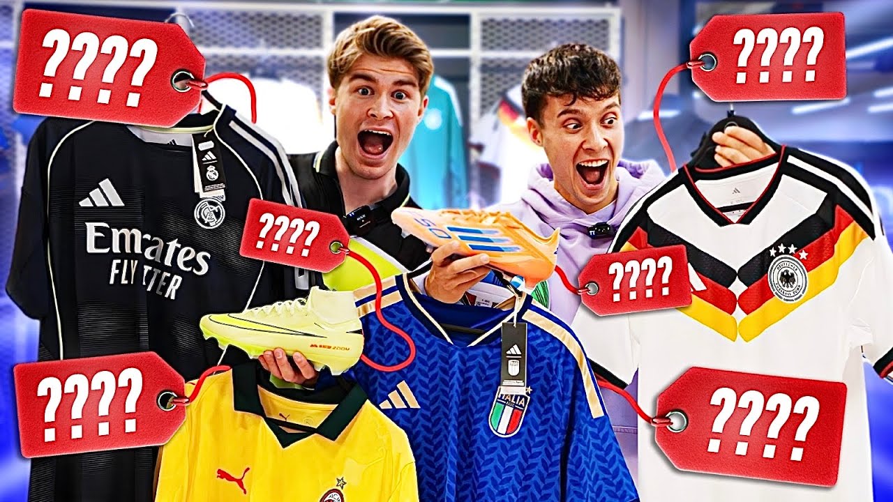 Neues DFB Trikot & Die BESTEN Fu&szlig;ballschuhe - Fu&szlig;ball Shoppen mit Niklas Neo