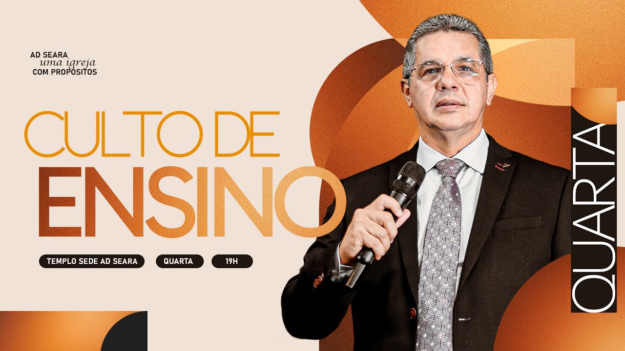 PR. H&Eacute;LIO RIBEIRO - CULTO DE ENSINO SEDE 15/04/2026