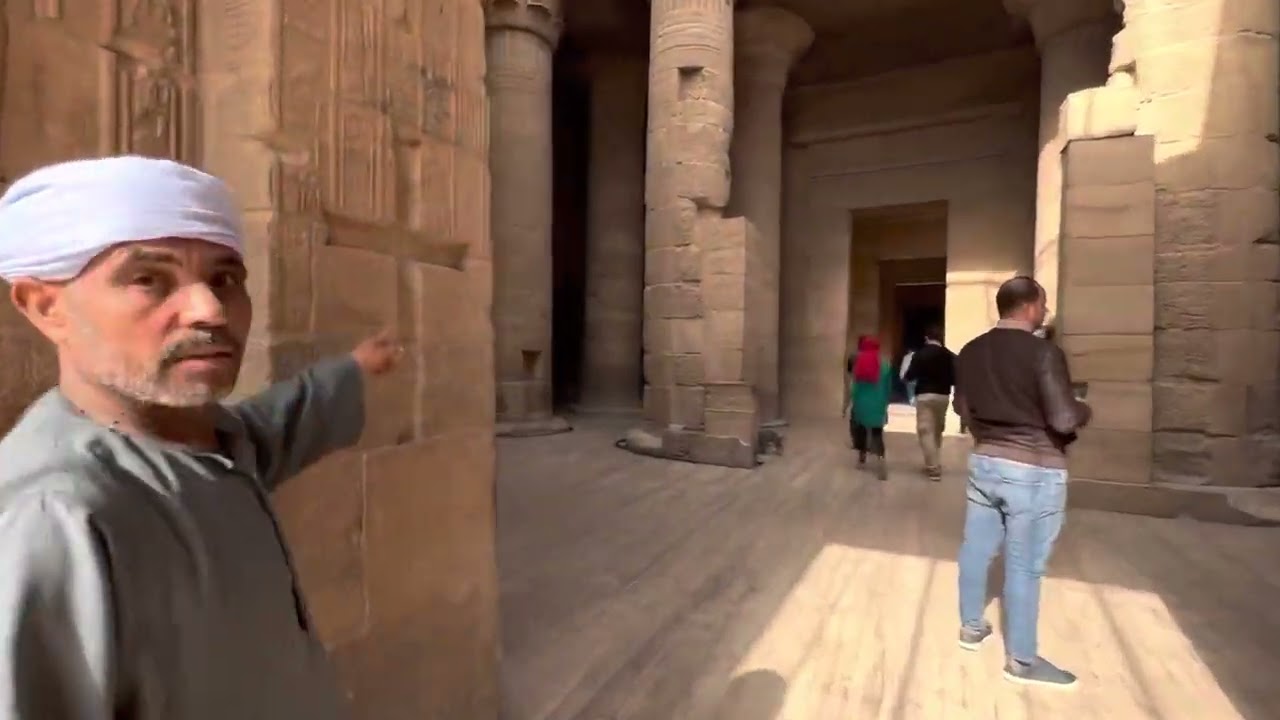السر وراء معبد فيلة مفاجاه حارس المعبد