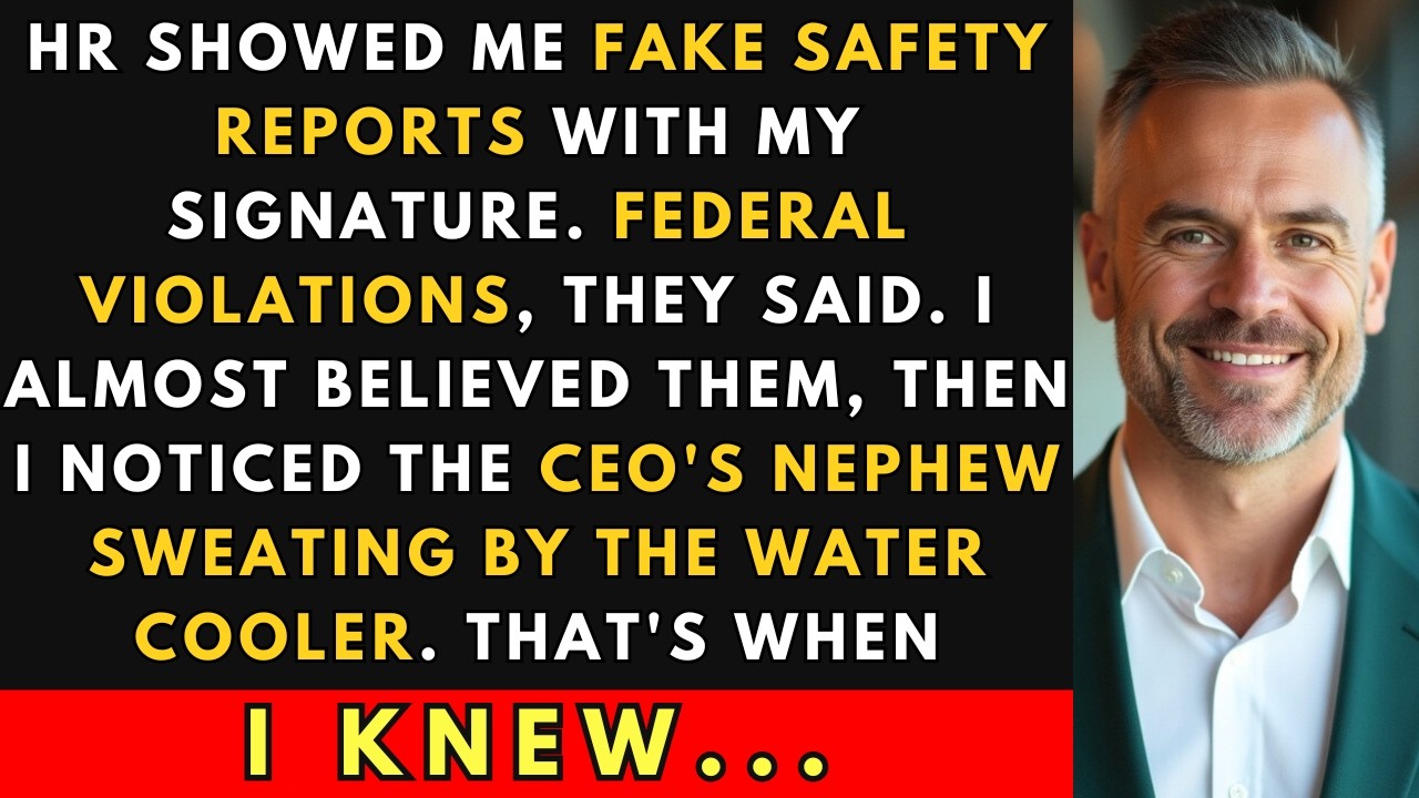 HR Framed Me To Protect The CEO's Nephew — They Didn't Know I Keep Records