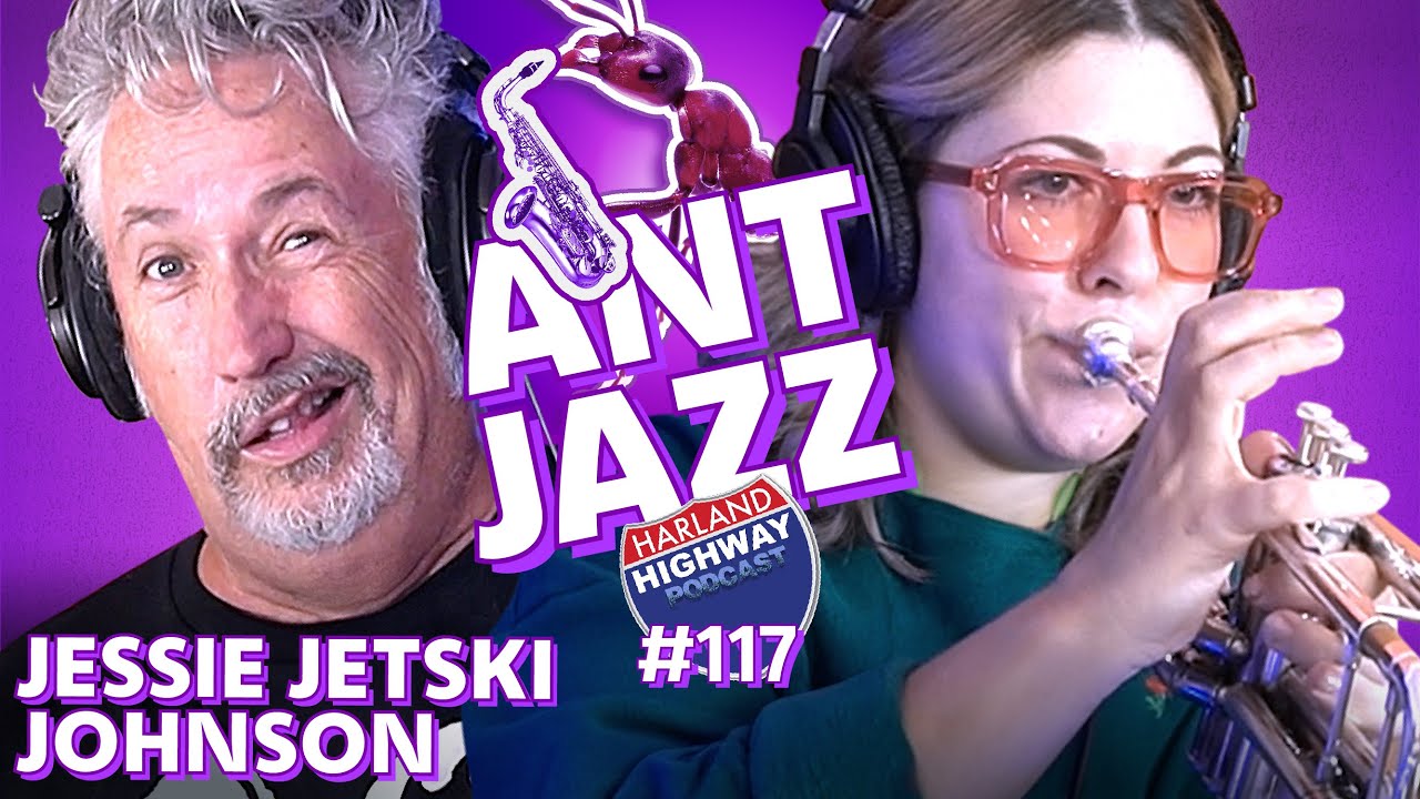 JESSIE JETSKI JOHNSON blows the trumpet, spits the ants, and blasts the mac and cheese!!