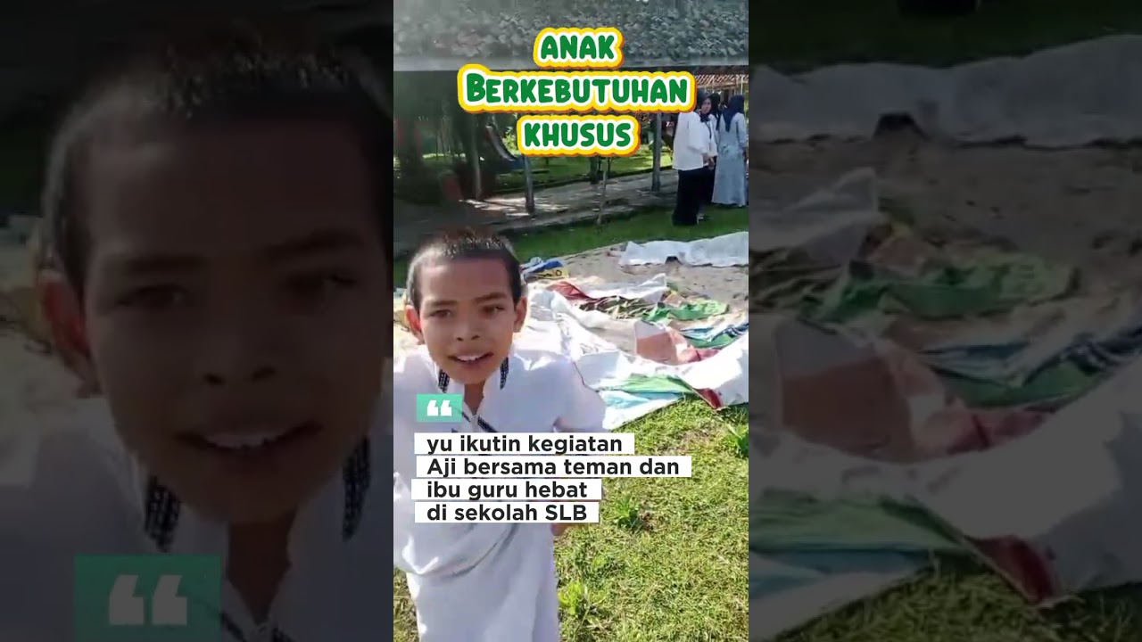 #anakberkebutuhankhusus #calonpenghunisurga #kesehariansekolah #vidiovirall 