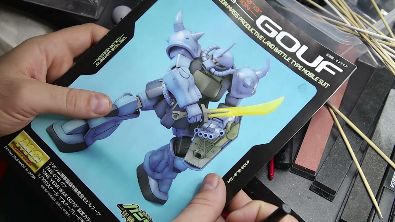 MG Gouf - Full paint, battle scars, chipping fluid