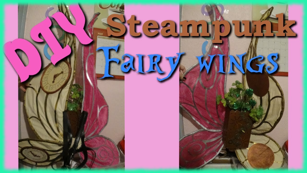DIY Fairy Wings (Steampunk)