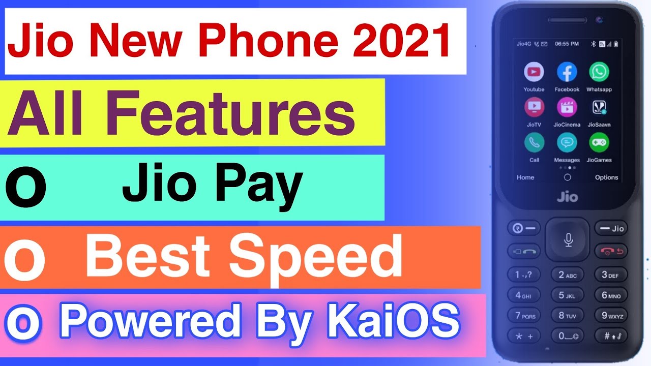 Jio phone new 2021 All specifications and features || Jio smart phone jio pay service and more