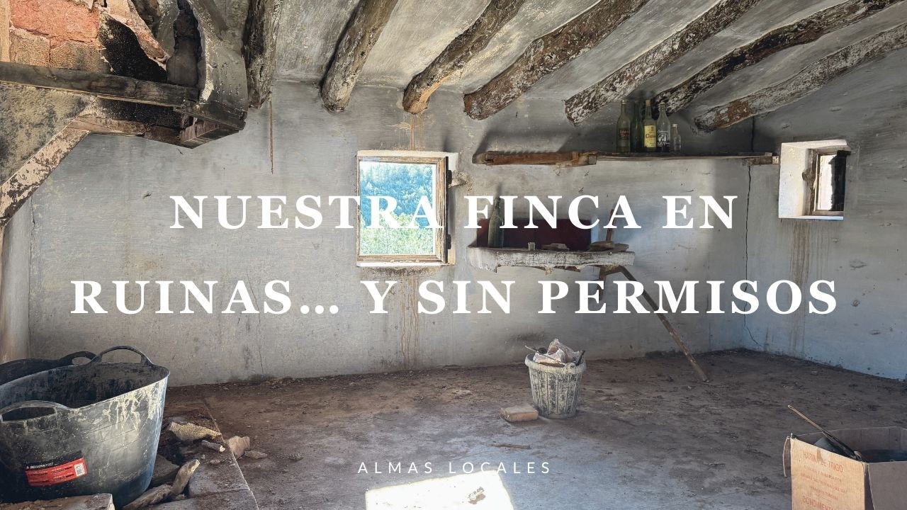 Nos metimos en esto: FINCA EN RUINAS y sin permisos