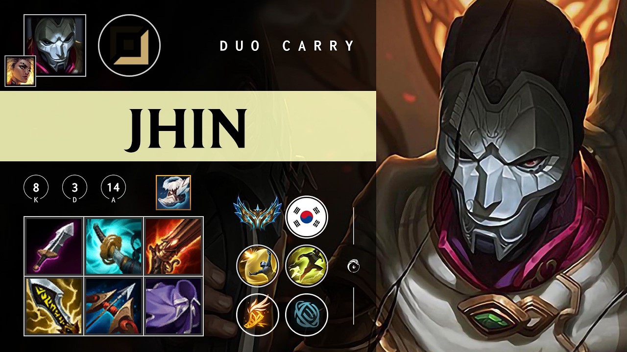 Jhin ADC vs Varus - KR Challenger Patch 26.03