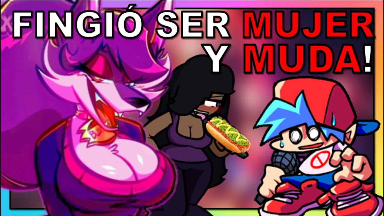 La MODDER de FNF que FINGÍA SER MUJER Y SER MUDA!