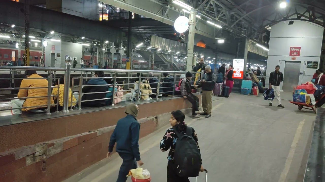 Kanpur Central Train Announcement 📢
