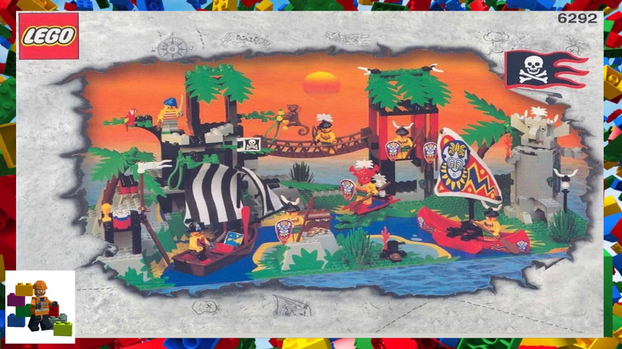 LEGO instructions - Pirates - 6292 - Enchanted Island