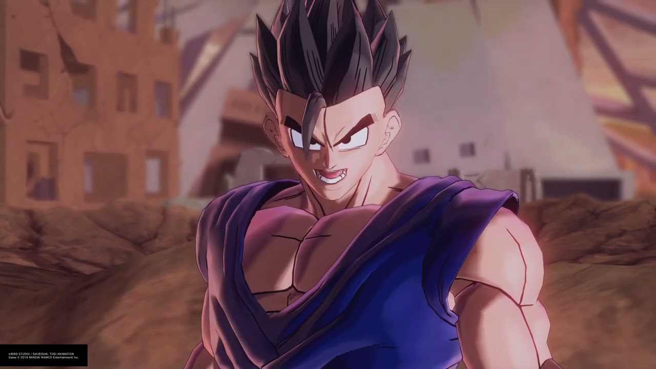 DRAGON BALL XENOVERSE 2 Gohan & Goku VS Future Trunks & Vegeta