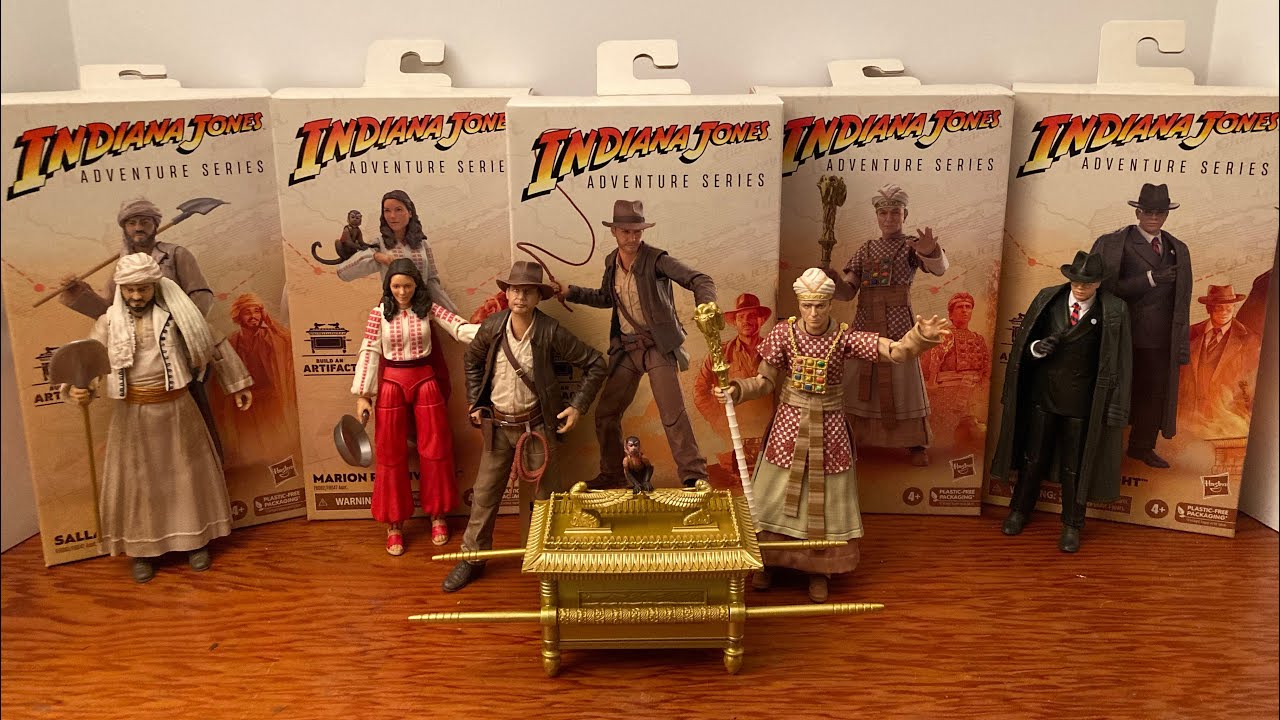 Indiana Jones Raiders of the Lost Ark adventure series 6&rdquo; All 5 Hasbro Action Figure Review.