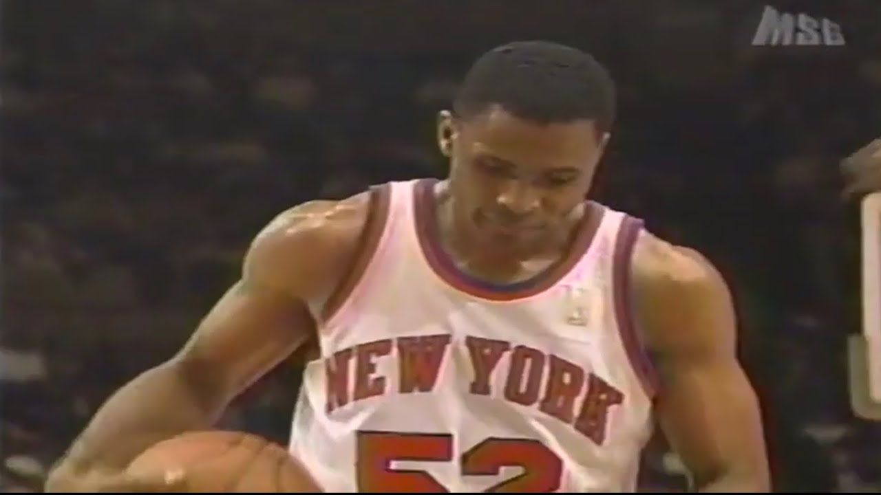 Buck Williams Knicks 16 pts 8 rebs vs Kings (1996)