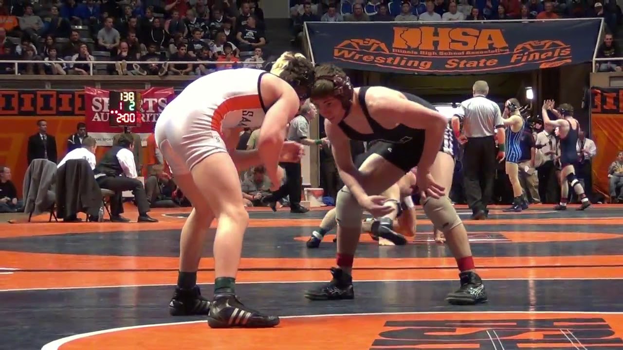 2012 IHSA 1A Wrestling State Championship at 138 LBS.