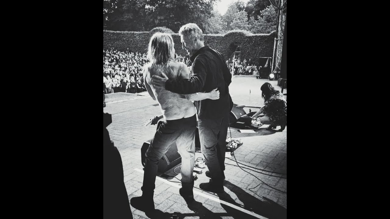 NEU!´s track Hero, performed live by Iggy Pop and band & Michael Rother in Hamburg, June 20th 2022