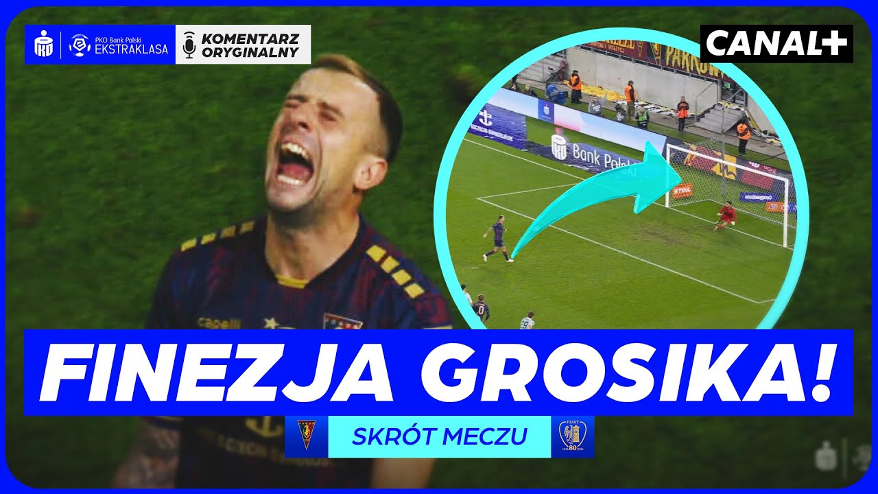PODWYŻSZONA TEMPERATURA W SZCZECINIE! GRAD OKAZJI I DRAMATYCZNA KOŃCÓWKA! POGOŃ – PIAST, SKRÓT MECZU