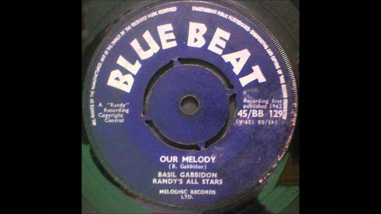 Basil Gabidon - Our Melody - Blue Beat UK 1962