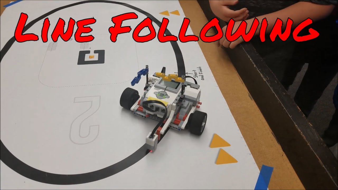 «Следование по линии с помощью робота-модуля LEGO Mindstorms EV3: компьютер и программа»
