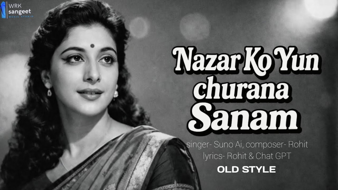 Nazar Ko Yun Churana Sanam | Old Hindi Romantic Song | Heart Touching 60s-70s Vibe Love Song