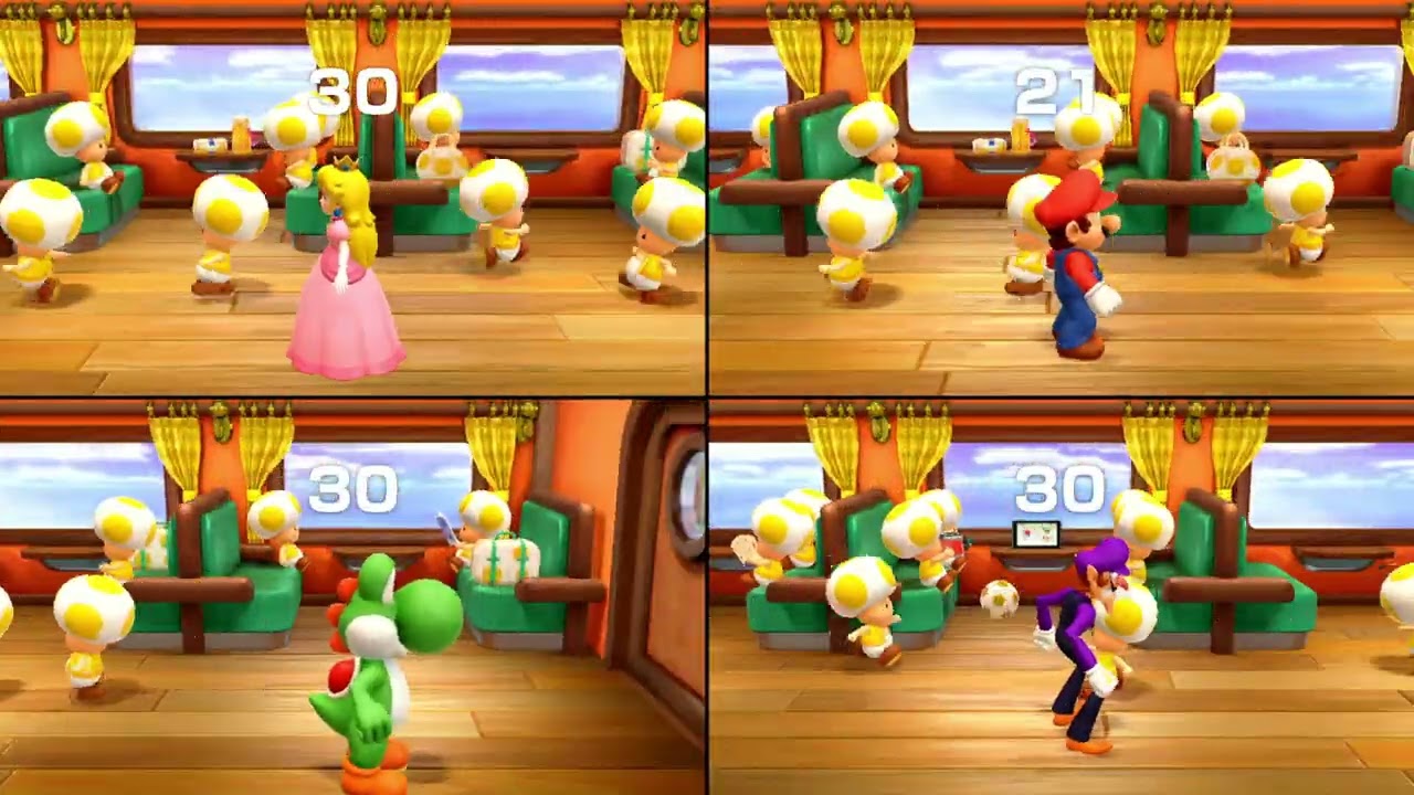 Partying With Myself | Super Mario Party | Whomp's Domino Ruins | Part 1