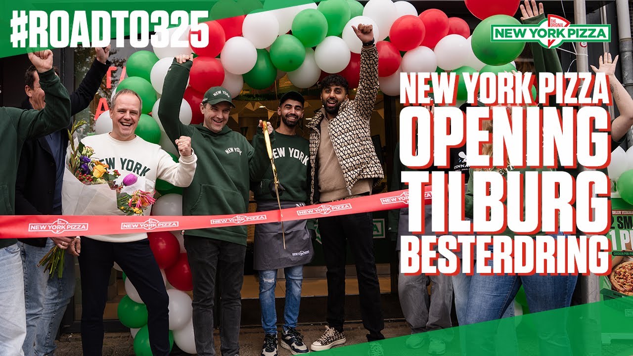 Nieuw: New York Pizza Tilburg Besterdring 🍕 | Word ook franchisenemer!