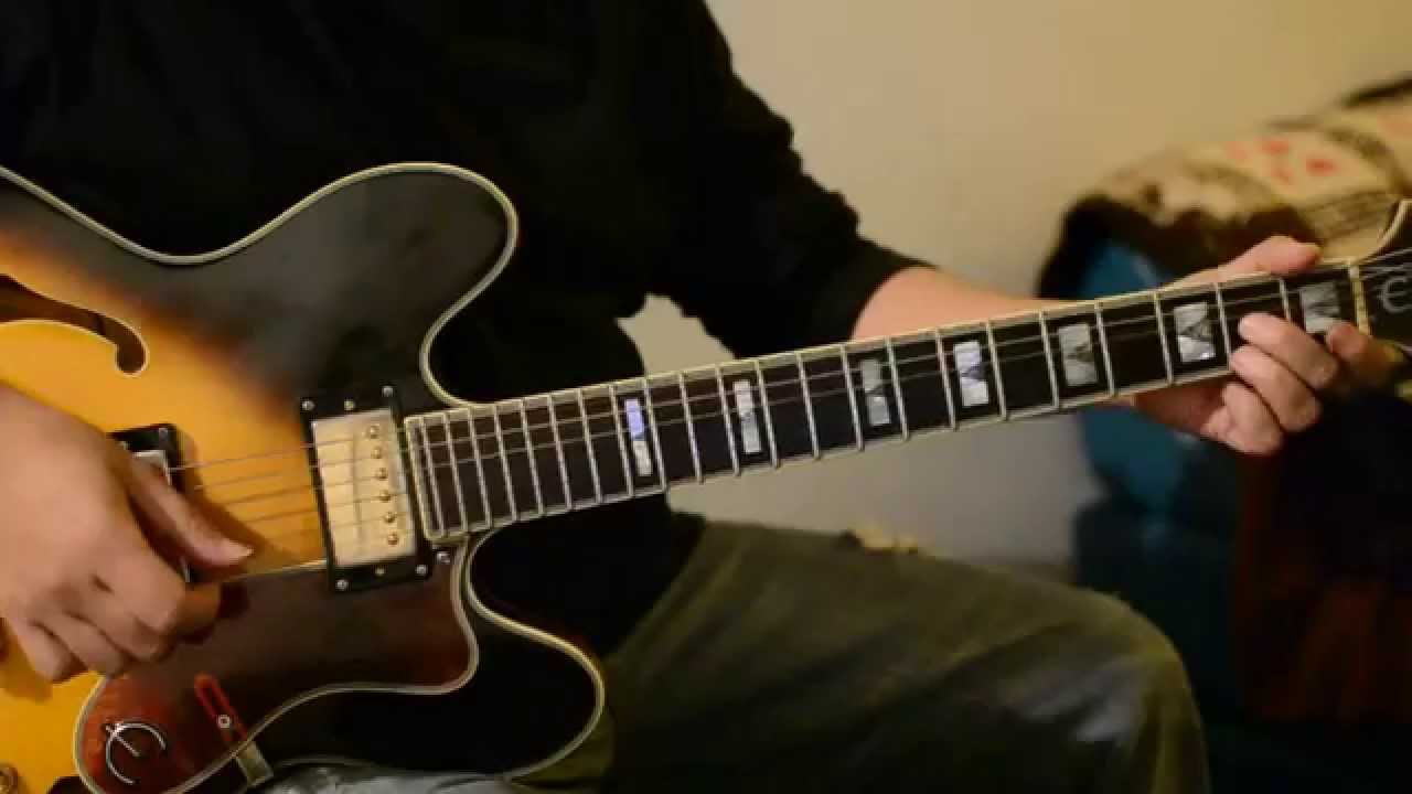 Epiphone Sheraton II Test y Pod Hd500