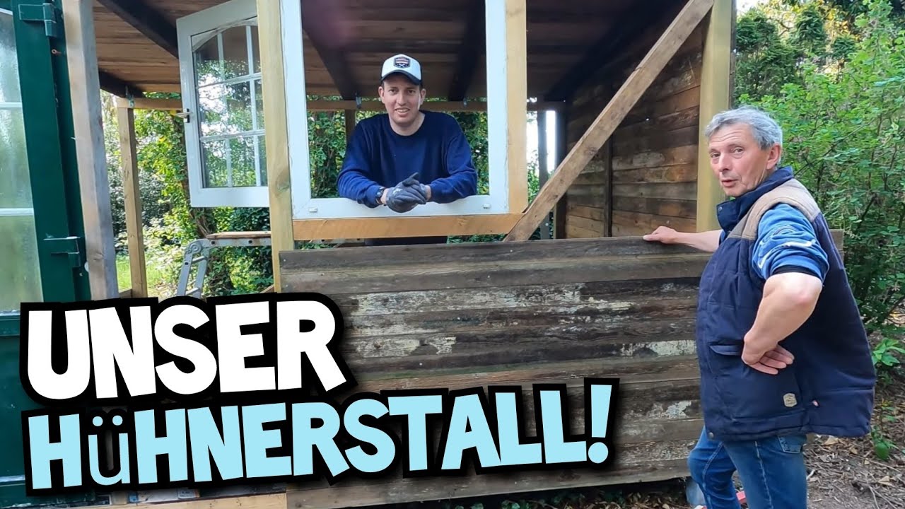 Wir bauen unseren Hühnerstall! | Aus alt mach neu! | Mr. Moto