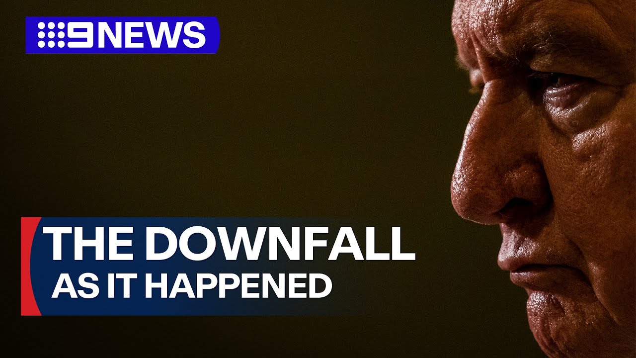 Alan Jones' Downfall: As It Happened | 9 News Australia