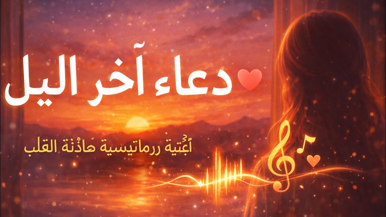 دعاء آخر الليل | أغنية رومانسية هادئة تلامس القلب