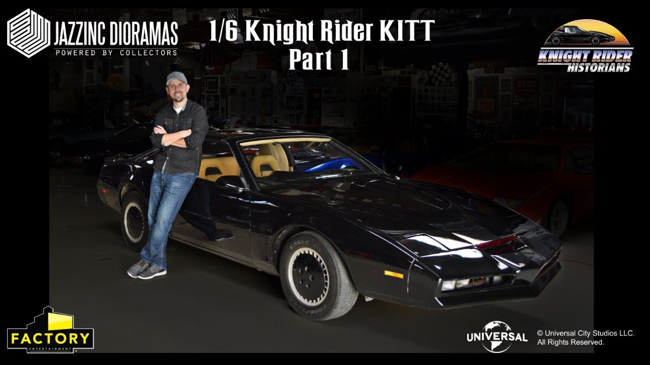 1/6 KITT from Knight Rider - Part 1 - interview with Knight Rider Historian Joe Huth, owner of KITT